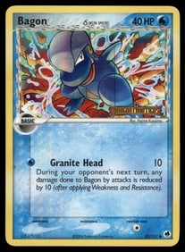 Bagon (Delta Species) Dragon Frontiers #43/101 Holo Pokemon Card