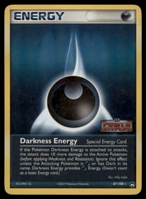 Darkness Energy (Special) Stamped Power Keepers #87/108 Holo Pokemon Card