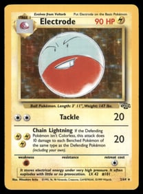 Electrode (2) Jungle #02/64 Holo Pokemon Card