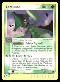 Cacturne SM - Celestial Storm #20/168 Holo Pokemon Card