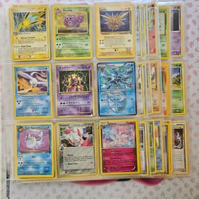 Lot of 144 ALL VINTAGE Pokemon Cards