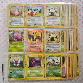 Lot of 144 ALL VINTAGE Pokemon Cards