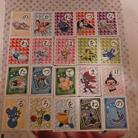 LOT OF 20 Karuta Japanese Pokemon Playing Cards
