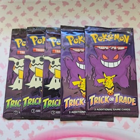 Trick or Trade Booster Pack Lot