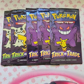 Trick or Trade Booster Pack Lot