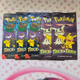 Trick or Trade Booster Pack Lot