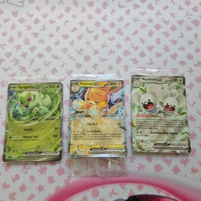 Set of 3 Sealed Promo Pokemon Cards