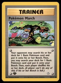 Pokemon March Neo Genesis #102/111 1st. ED. Pokemon Card