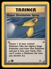 Hyper Devolution Spray Neo Discovery #73/75 1st. ED. Pokemon Card