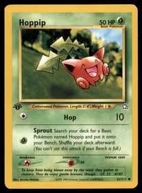 Hoppip Neo Genesis #061/111 1st. ED. Pokemon Card