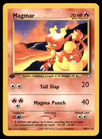 Magmar Neo Genesis #040/111 1st. ED. Pokemon Card