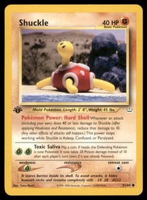 Shuckle Neo Revelation #51/64 1st. ED. Pokemon Card