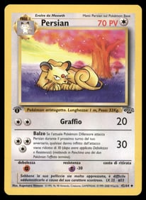 Persian Jungle #42/64 1st. ED. Pokemon Card