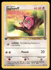Jigglypuff Jungle #54/64 1st. ED. Pokemon Card