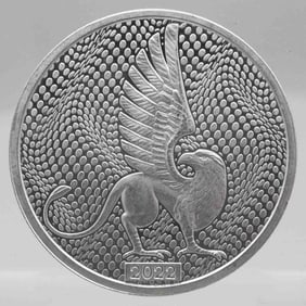 2022 Stacks And Bowers 1oz Silver Round
