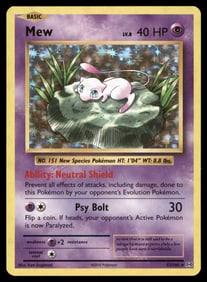 Mew XY - Evolutions #53/108 Holo Pokemon Card