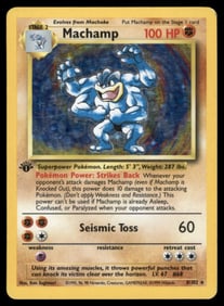 Machamp Deck Exclusives #008/102 Holo Pokemon Card