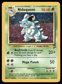 Nidoqueen Pokemon Jungle #023/132 Holo Pokemon Card