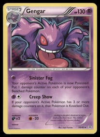 Gengar XY - BREAKthrough #60/162 Holo Pokemon Card