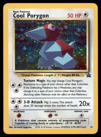 Cool Porygon WoTC Promo #15/53 Holo Pokemon Card
