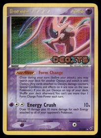 Deoxys (Attack Forme) Stamped Deoxys #17/107 Holo Pokemon Card