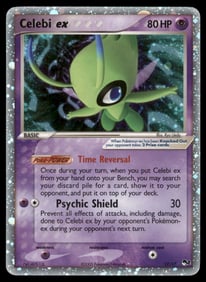 Celebi ex (Holo) POP Series 2 #017/017 Holo Pokemon Card