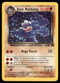 Dark Machamp (10) Team Rocket #10/82 Holo Pokemon Card
