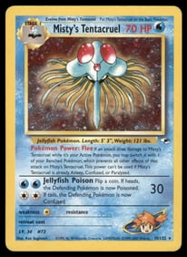 Misty's Tentacruel Gym Heroes #010/132 Holo Pokemon Card