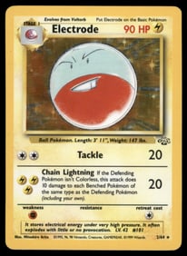 Electrode (2) Jungle #02/64 Holo Pokemon Card