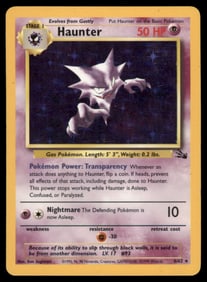 Haunter (6) Fossil #06/62 Holo Pokemon Card