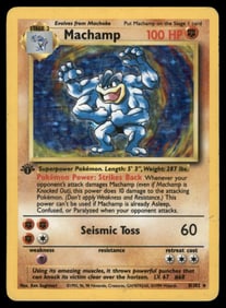 Machamp Deck Exclusives #008/102 Holo Pokemon Card