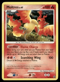 Moltres Majestic Dawn #10/100 Holo Pokemon Card