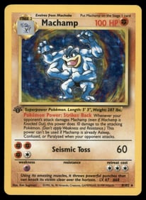 Machamp Deck Exclusives #008/102 Holo Pokemon Card