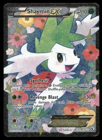 Shaymin EX (Full Art) Legendary Treasures: Radiant Collection #RC21/RC25 Holo Pokemon Card