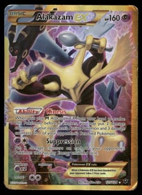 Alakazam EX (Secret) XY - Fates Collide #125/124 Holo Pokemon Card