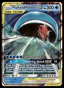Magikarp & Wailord GX SM Promos #SM166 Holo Pokemon Card