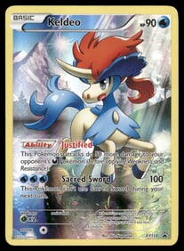 Keldeo XY Promos #XY118 Holo Pokemon Card