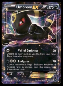 Umbreon EX XY - Fates Collide #55/124 Holo Pokemon Card