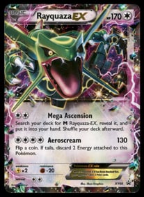 Rayquaza EX XY Promos #XY66 Holo Pokemon Card