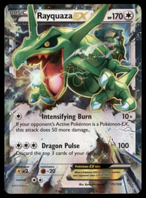 Rayquaza EX (75) XY - Roaring Skies #75/108 Holo Pokemon Card