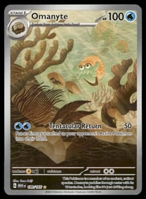 Omanyte SV: Scarlet & Violet 151 #180/165 Holo Pokemon Card