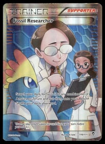 Fossil Researcher (110 Full Art) XY - Furious Fists #110/111 Holo Pokemon Card