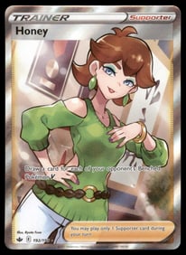 Honey (Full Art) SWSH06: Chilling Reign #192/198 Holo Pokemon Card