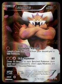 Landorus Black and White Promos #BW43 Holo Pokemon Card