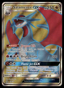 Salamence GX SM Promos #SM139 Holo Pokemon Card