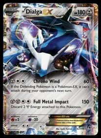 Dialga EX XY - Phantom Forces #62/119 Holo Pokemon Card