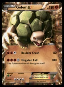 Golem EX XY-P: XY Promos #197/XY-P Holo Pokemon Card