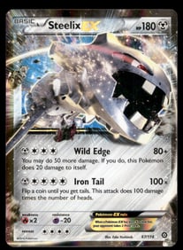 Steelix EX XY - Steam Siege #67/114 Holo Pokemon Card