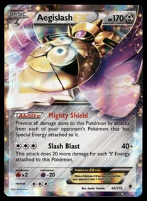 Aegislash EX XY - Phantom Forces #65/119 Holo Pokemon Card