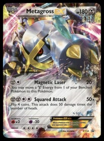 Metagross EX (Shiny) XY Promos #XY34 Holo Pokemon Card